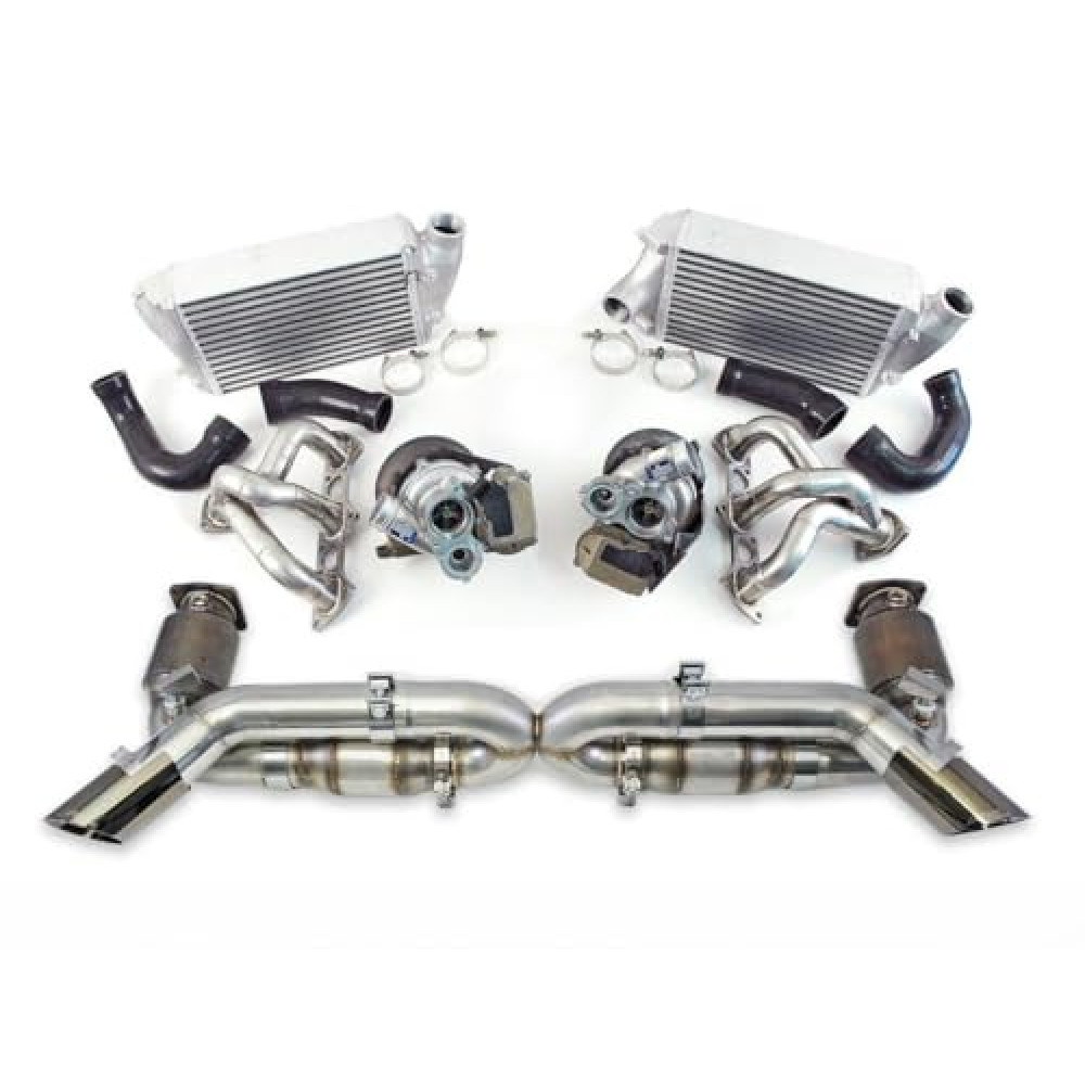 AWE Tuning 8610-11002 750R Turbo Package (with muffler, exchange turbos, for tiptronic cars)