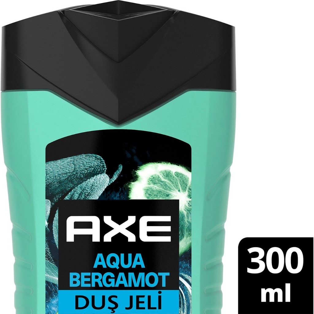 Axe Aqua Bergamot Duş Jeli 300 ml Duş Jelleri ve Banyo Köpükleri Fiyatı
