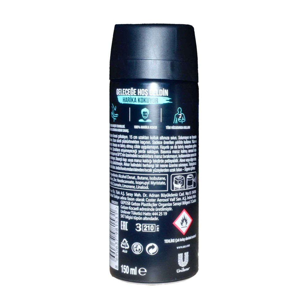 Axe Deodorant 150 ml Apollo