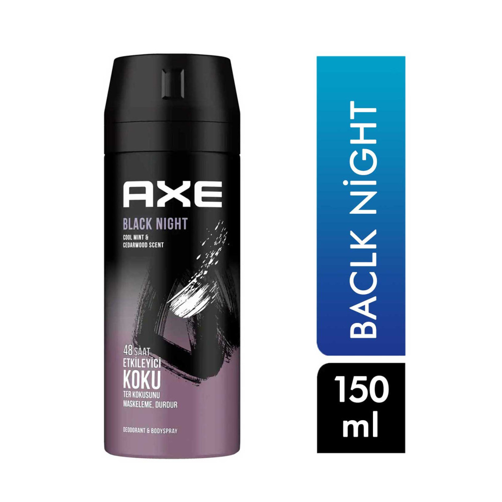 Axe Deodorant 150 ml Black Night Deodorantlar Fiyatı