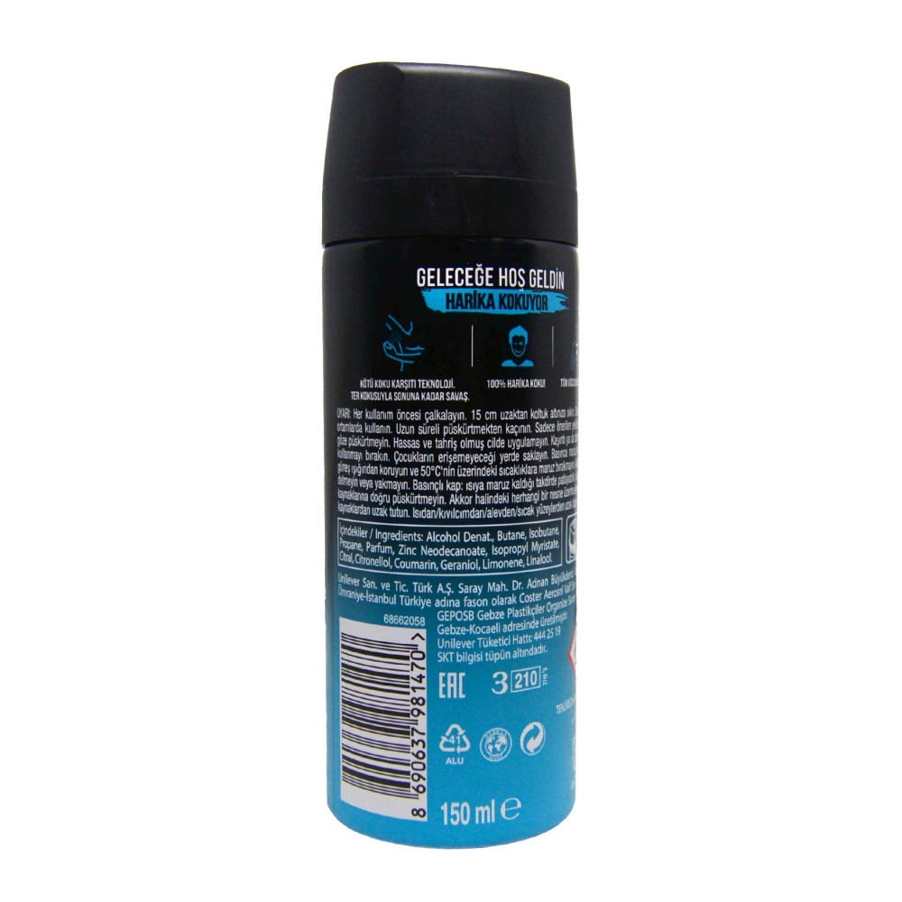 Axe Deodorant 150 ml Ice Chill