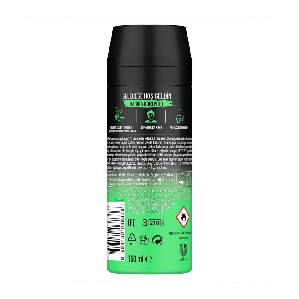 Axe Deodorant 150 ml Jungle Fresh