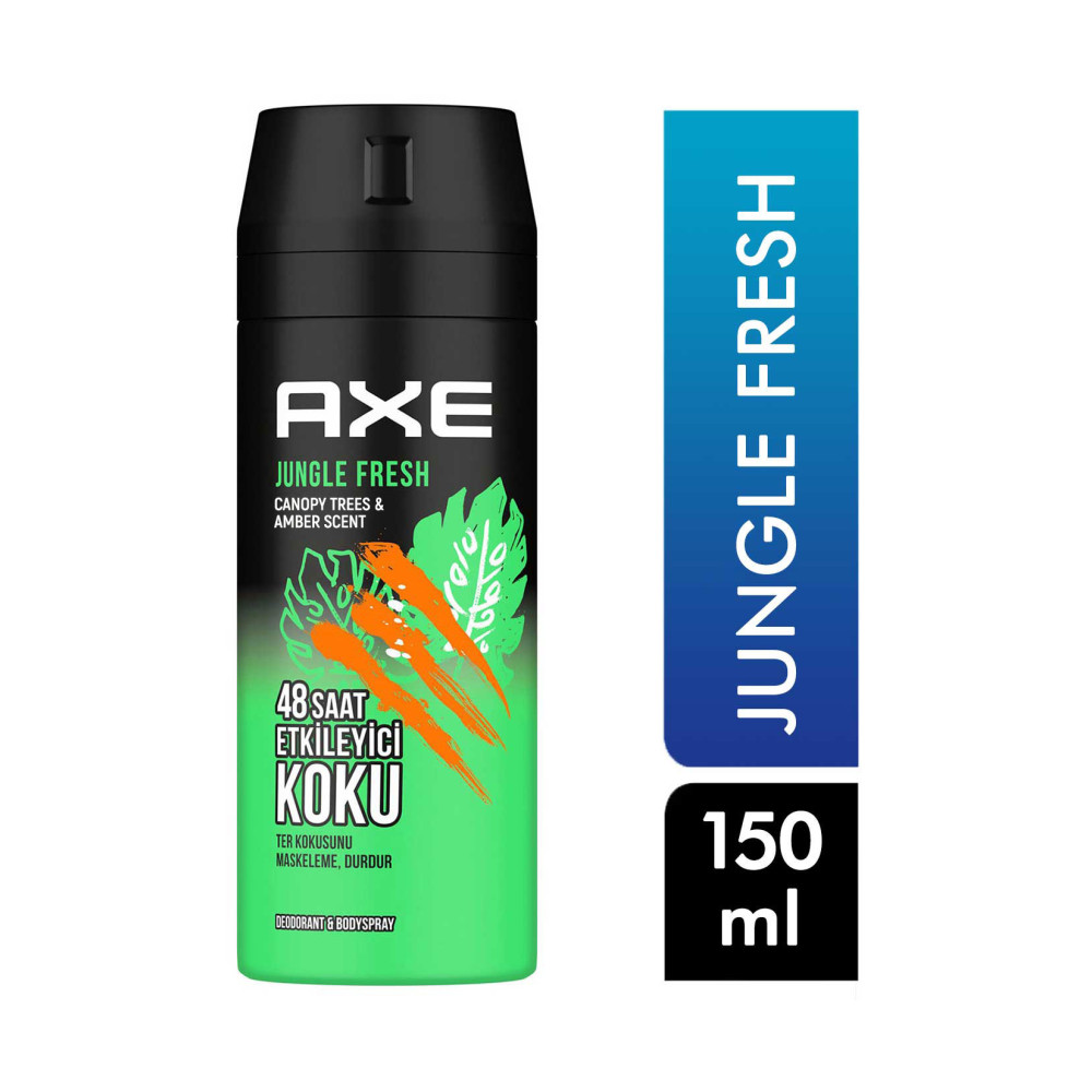 Axe Deodorant 150 ml Jungle Fresh Deodorantlar Fiyatı
