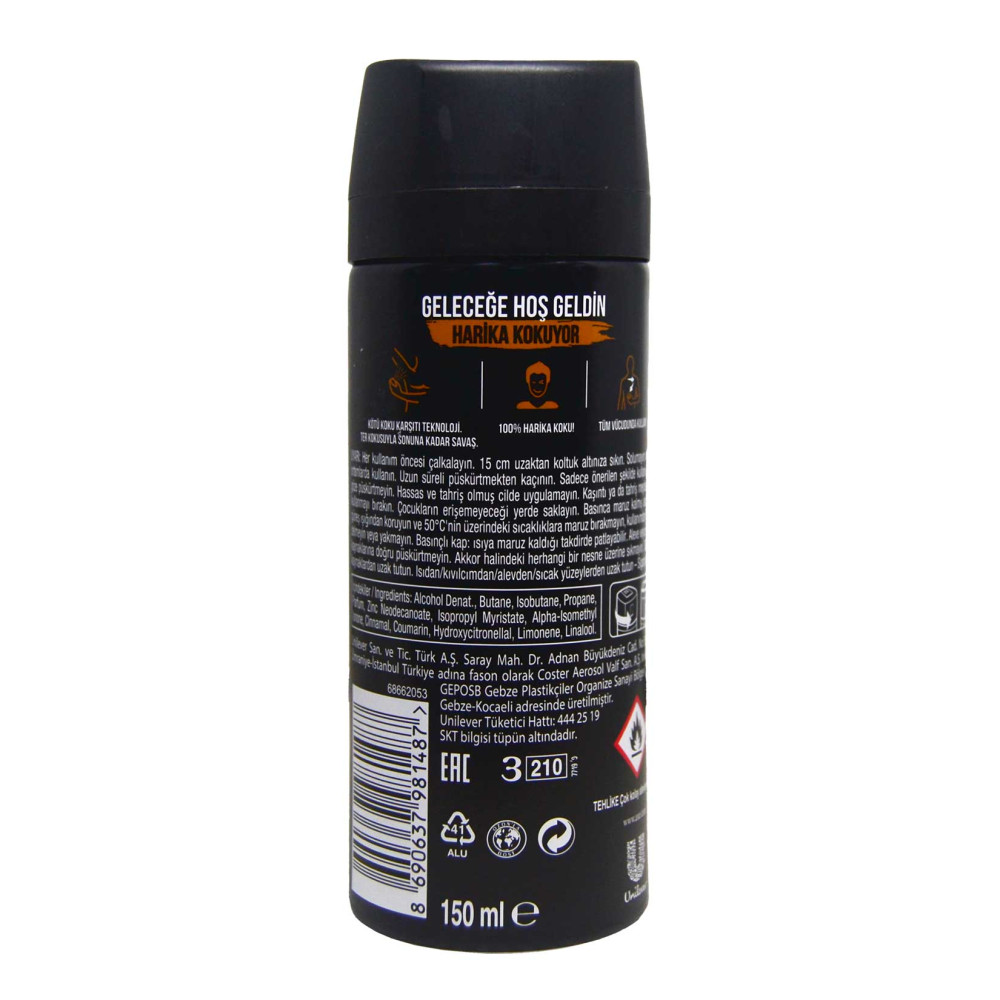 Axe Deodorant 150 ml Leather&Cookie