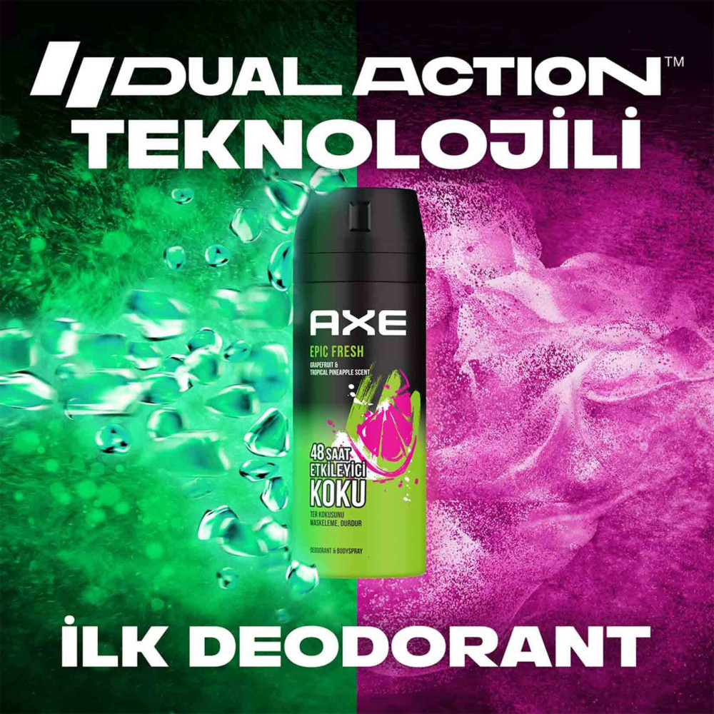 Axe Deodorant 150 ml Men Epic Fresh