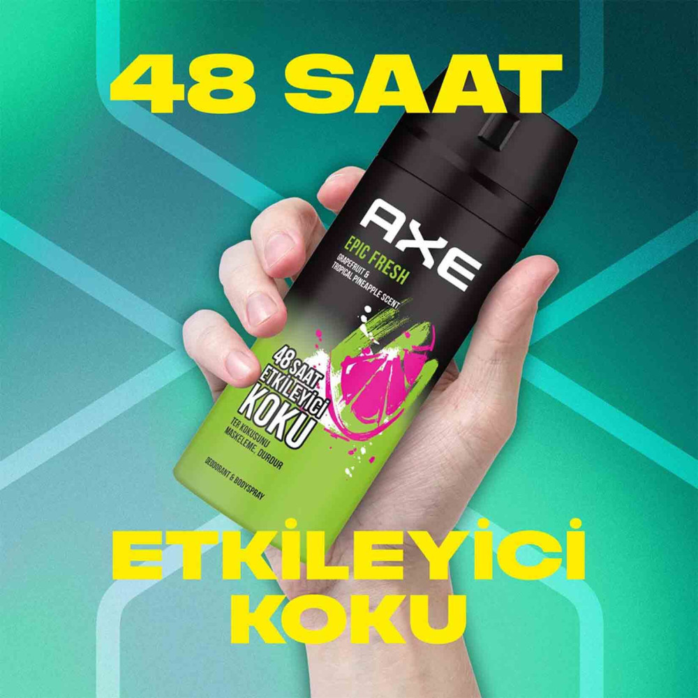 Axe Deodorant 150 ml Men Epic Fresh