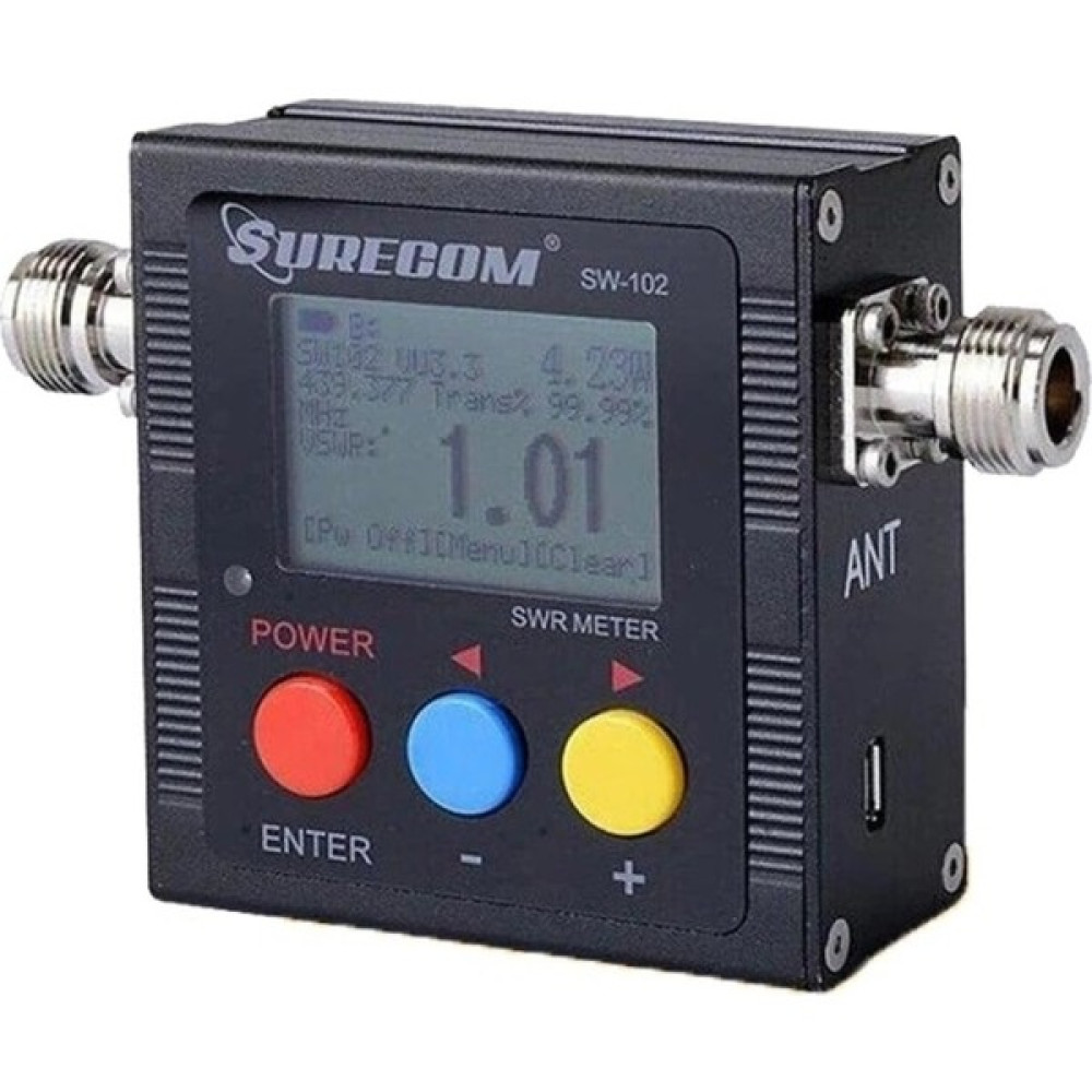 Axe Tools Surecom SW-102 125-525 Mhz Vhf/uhf Dijital Anten Güç ve Swr Metre Güç Watt Metre Telsiz Surecom Lisanssız Telsiz & Aksesuarları Fiyatı