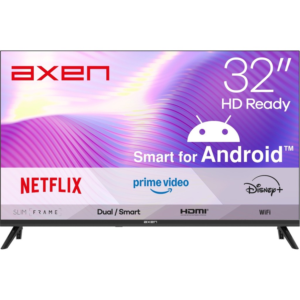 Axen AX32HMLN-A14S 32" 80 Ekran Uydu Alıcılı HD Ready Android 14 Smart LED TV - 32'' Televizyonlar Fiyatı
