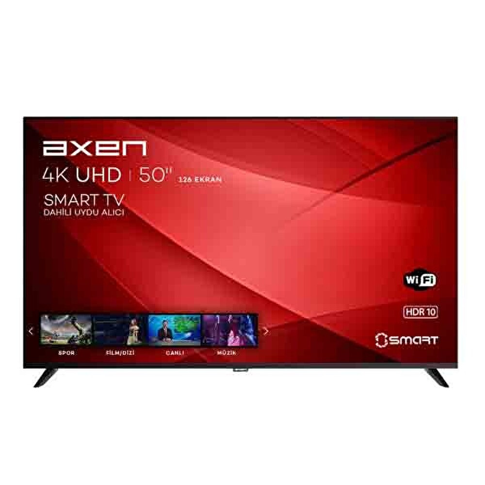 Axen Ax50fil403 50" Uhd Android Led Tv Televizyonlar Fiyatı