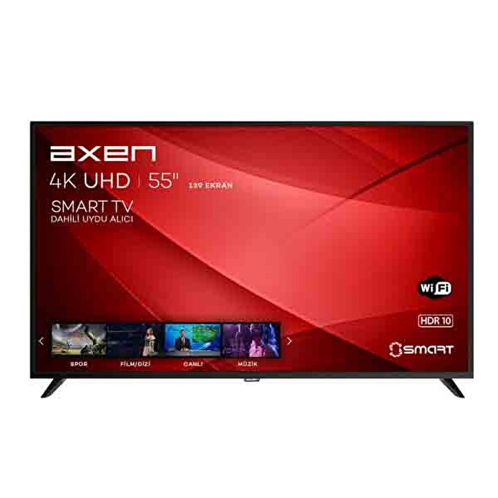 Axen Ax55ual402 55" Uhd Android Smart Tv Televizyonlar Fiyatı