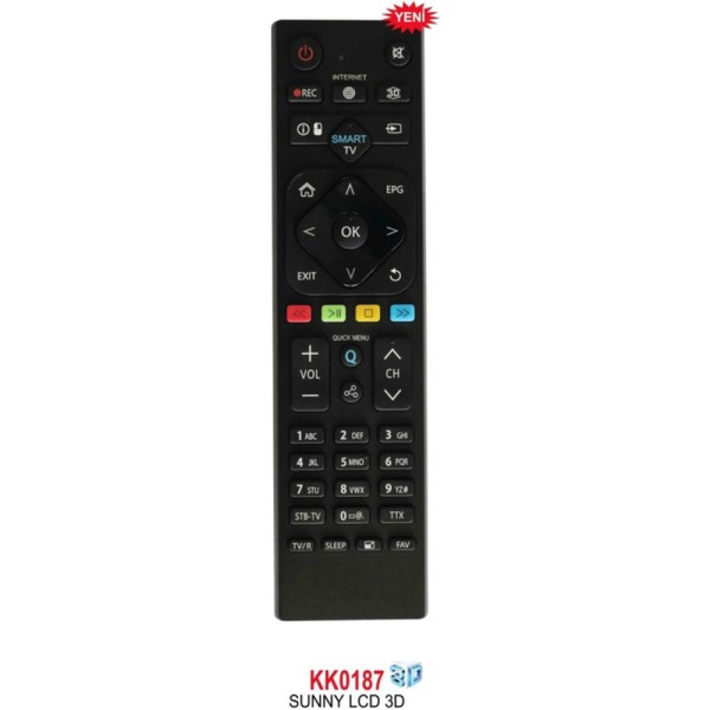 Axen Sunny RM-L265 Smart Tv Tuşlu Lcd-Led Tv Kumanda (RC0265-082019034) TV Aksesuarları Fiyatı