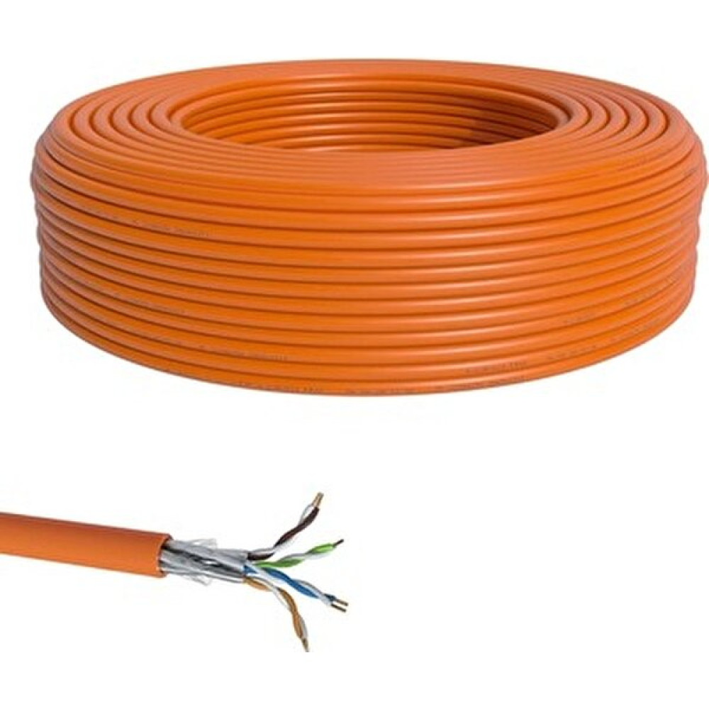 Axıon 100 Metre Turuncu Cat6 Kablo Ağ / Network Kablosu Fiyatı