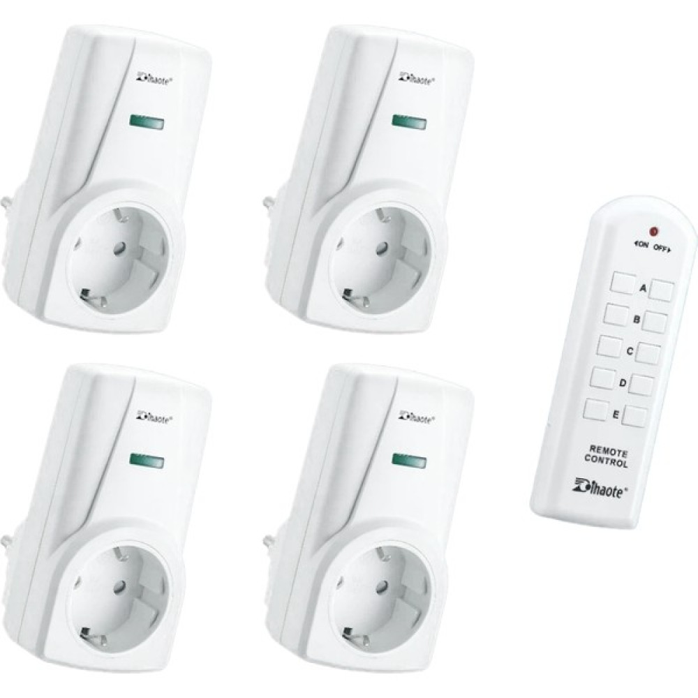 Axis Fuhaote 4 Lü Uzaktan Kumandalı Priz Set 3680 W - 4 Adet Prizler Fiyatı