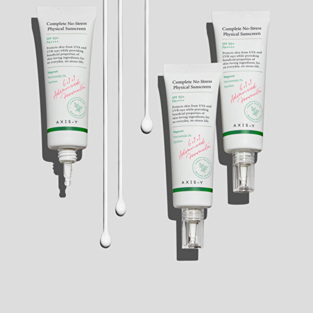 AXIS-Y Complete No-Stress Physical Sunscreen (V3) 50 ml, Sivilce Karşıtı Fiziksel Yüz Güneş Kremi Güneş Kremleri ve Losyonları Fiyatı