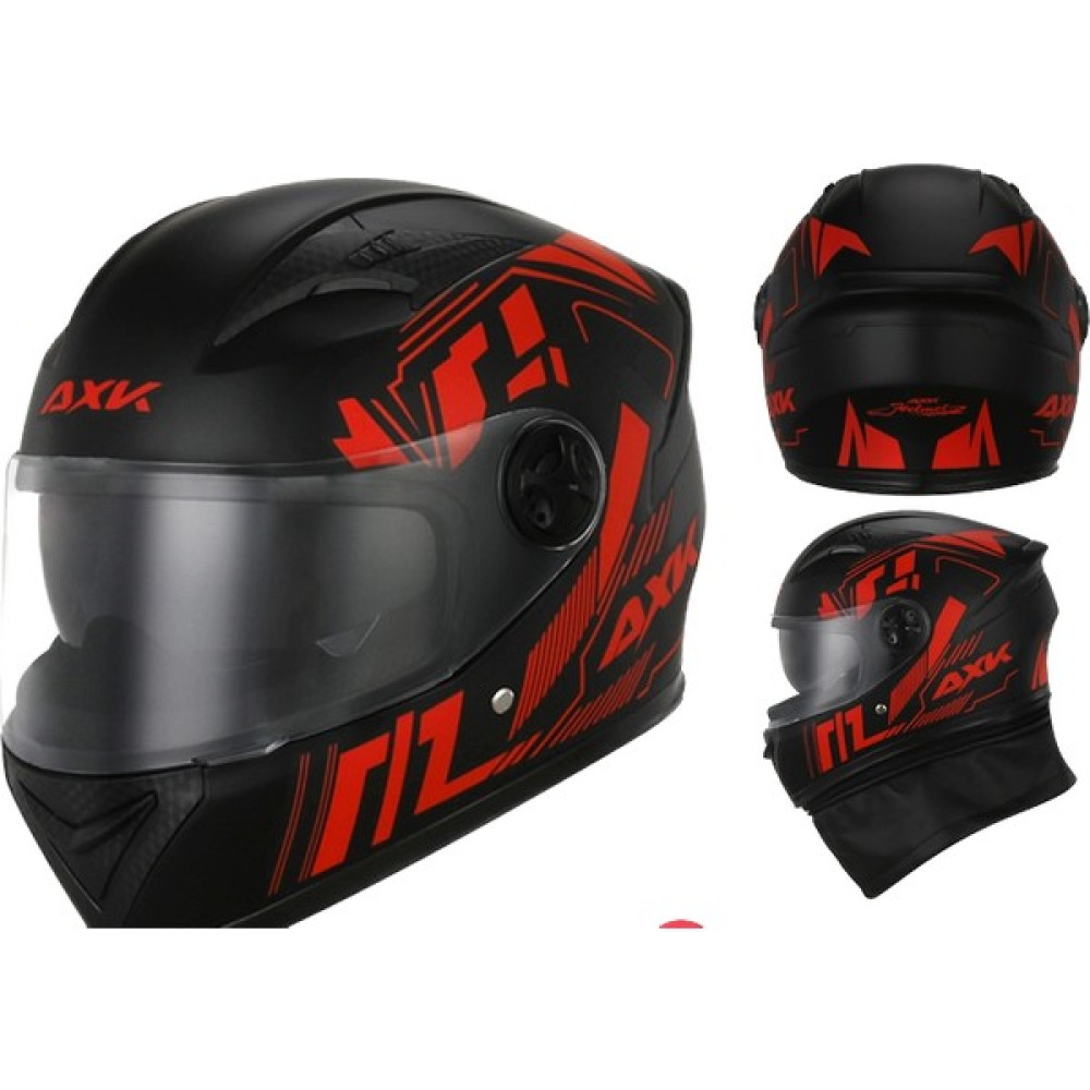 Axk Çift Motosiklet Kaskı Erkek ve Kadın Kışlık Sıcak Tam Yüz Kask-Siyah (Yurt Dışından) - Kırmızı Motorsiklet Kaskları Fiyatı