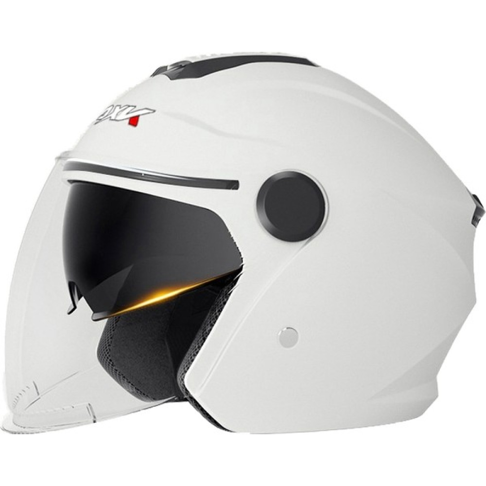 Axk Elektrikli Bisiklet Kaskı Erkek Ve Kadın Dört Mevsim Motosiklet Yarım Kask (Yurt Dışından) - Beyaz Motorsiklet Kaskları Fiyatı