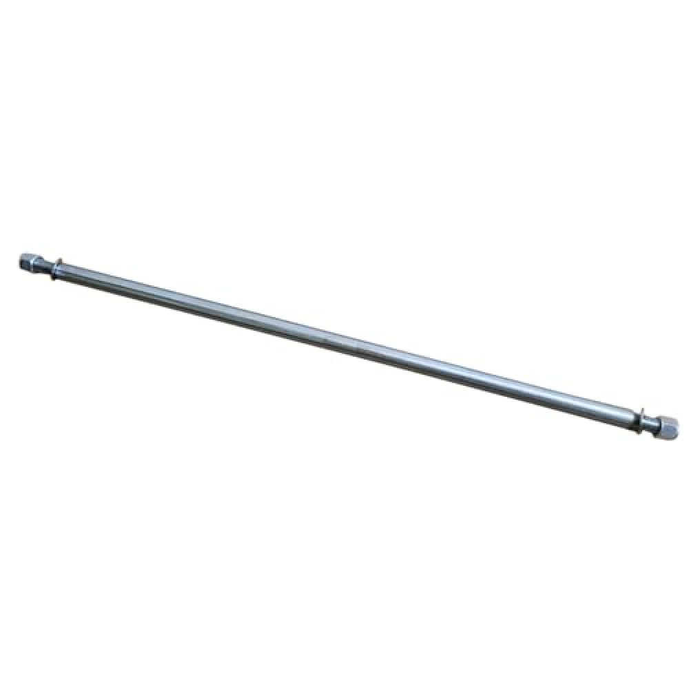 Axle 1" Diameter 40" Steel Axle Rod With 1" to 3/4" Step-Down & 3/4-16 Fine Thread 1/4" Keyway For ATV Go-Karts Quads Dune Buggies