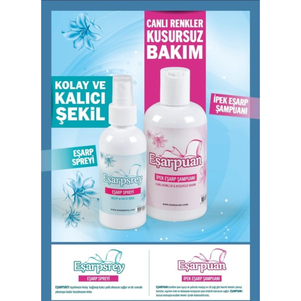 Axodine İpek Şal Eşarp Şampuanı ve Eşarp Spreyi 2'li Paket Şampuan ve Saç Kremi Fiyatı