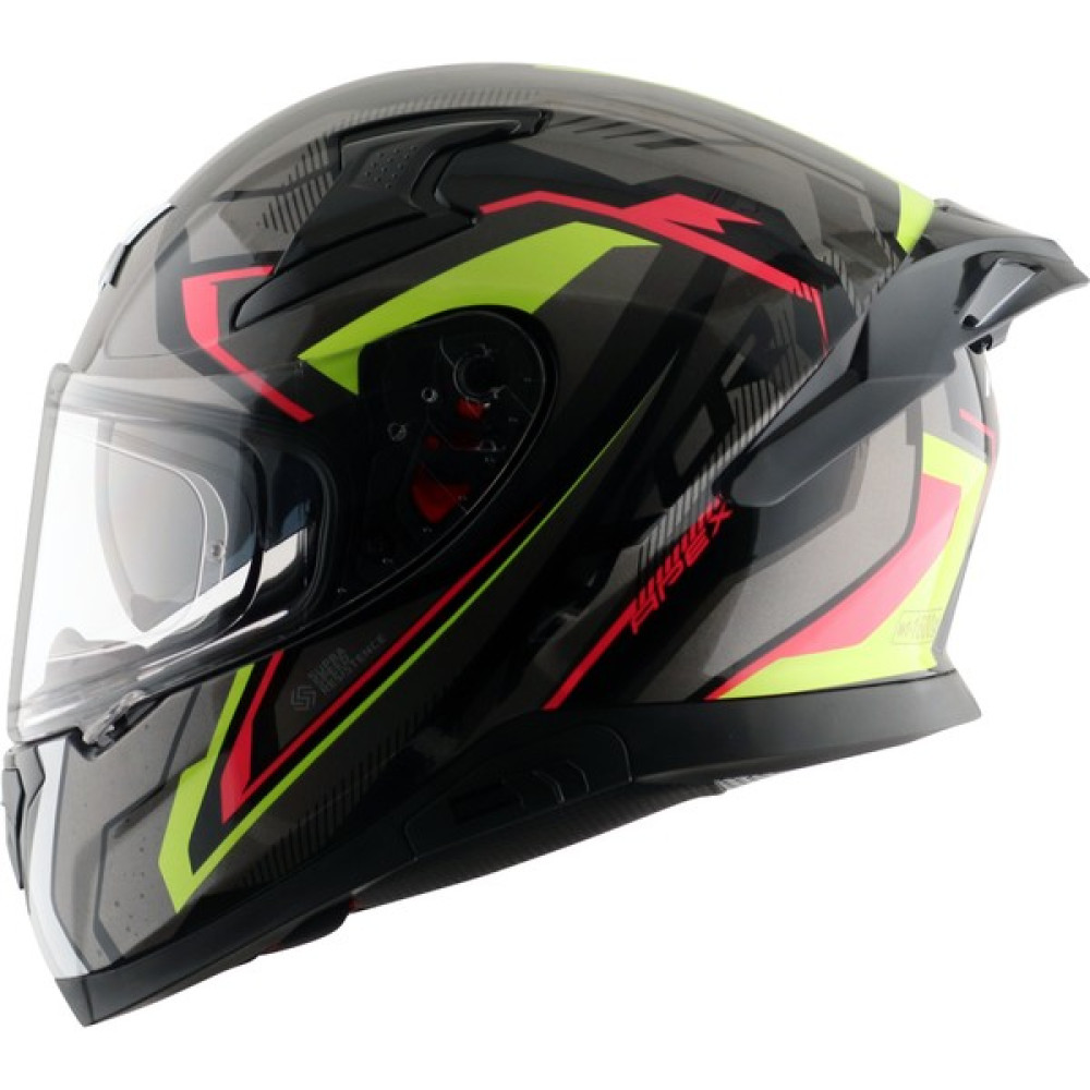 Axor Apex Road Trip Kask Neon Yellow Pink - XL - Renkli Motorsiklet Kaskları Fiyatı