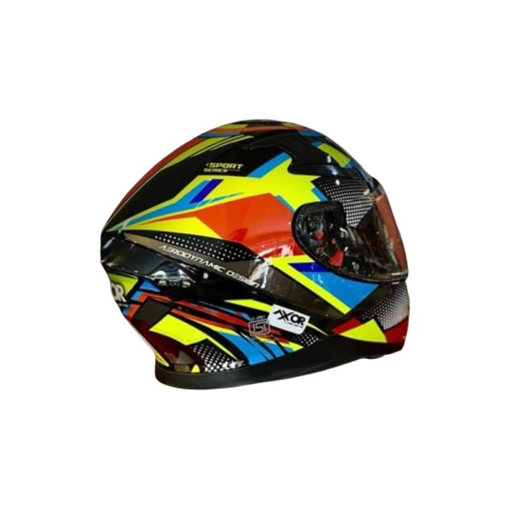 Axor Apex Vivid Black-Neon Yellow - XL Motorsiklet Kaskları Fiyatı