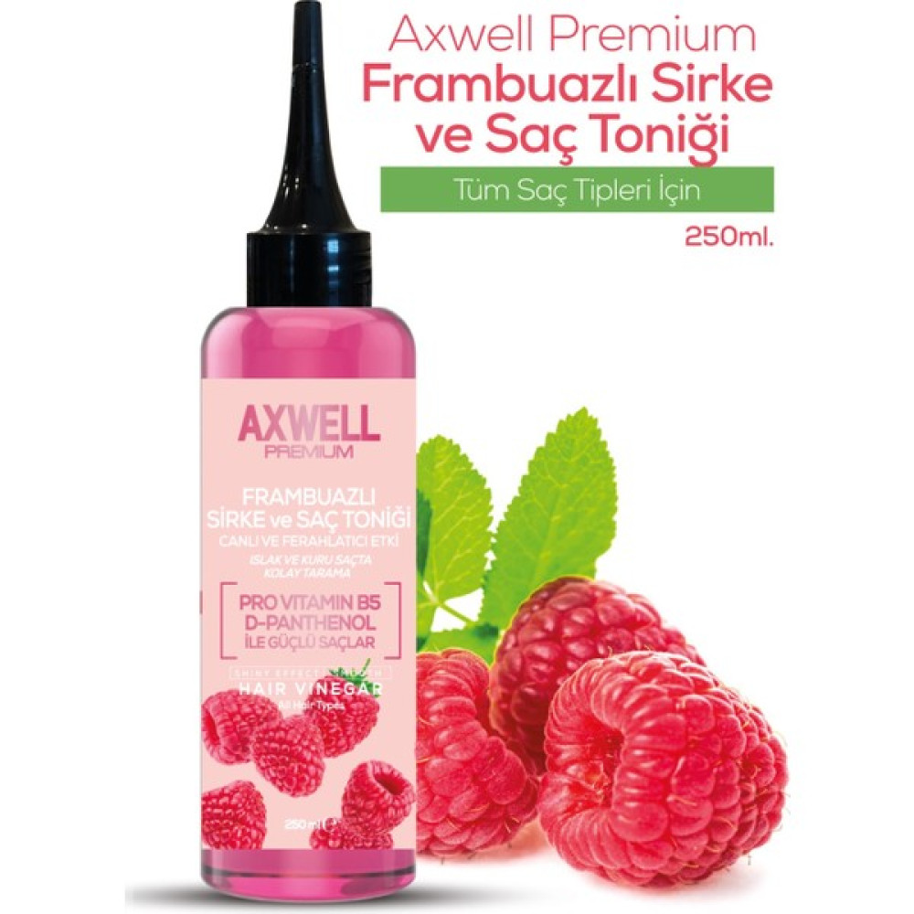 Axwell Frambuazlı Sirke & Saç Toniği 250 ml Saç Bakım Maskeleri & Serumlar & Spreyler Fiyatı