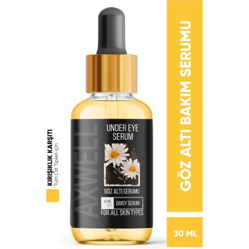 AXWELL Gerçek Papatya Taneli Göz Çevresi Serumu Ve Morluk 30 ML Anti-Aging / Yaşlanma Karşıtı Fiyatı