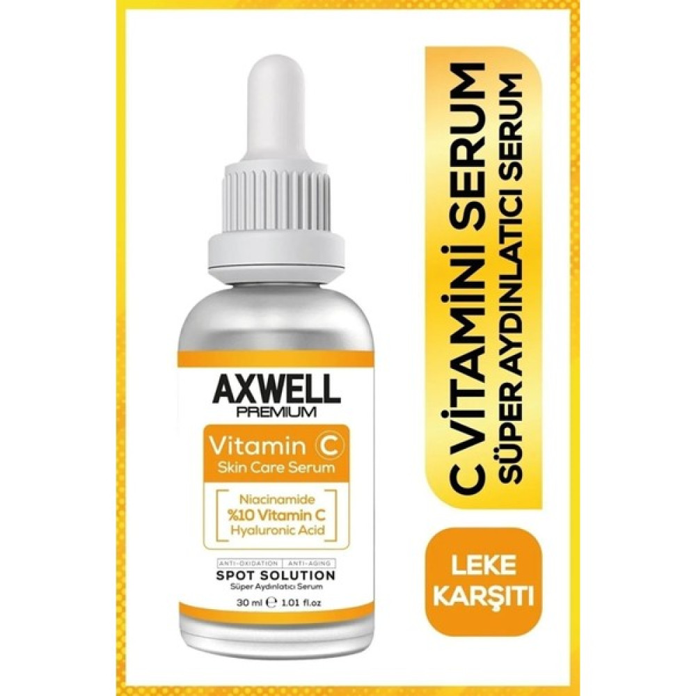 Axwell Niacinamide Hyaluronic Acid C Vitamini Süper Aydınlatıcı Serum 30 ml Anti-Aging / Yaşlanma Karşıtı Fiyatı