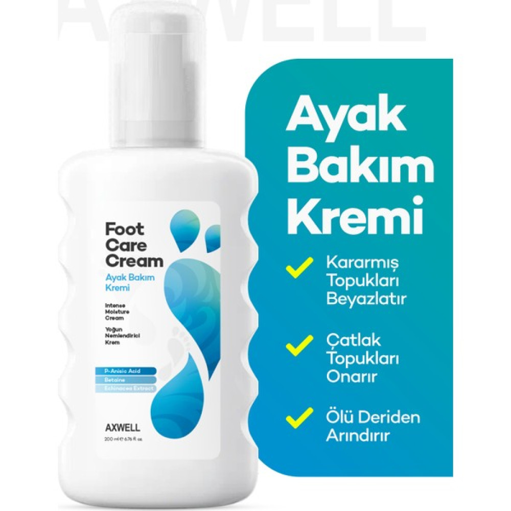 Axwell Yumuşatıcı Ayak Bakım Kremi - Topuk Çatlağı Yoğun Nemlendirici Ultra Bakım Kremi Ayak Bakımı Fiyatı