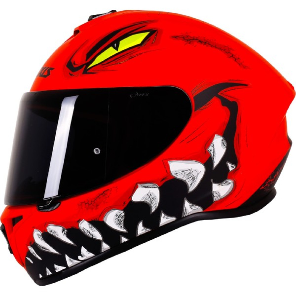 Axxis Draken Forza A5 Matt Red / 2xl (ŞEFFAF VİZÖR) - Kırmızı Motorsiklet Kaskları Fiyatı
