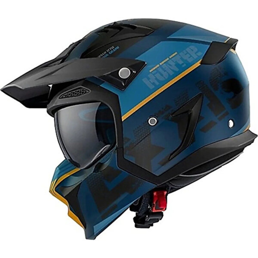 Axxıs Hunter Sv Block C3 Matt Yellow Kross Kask - 2XL Motorsiklet Sürücü Koruyucu Aksesuarlar Fiyatı