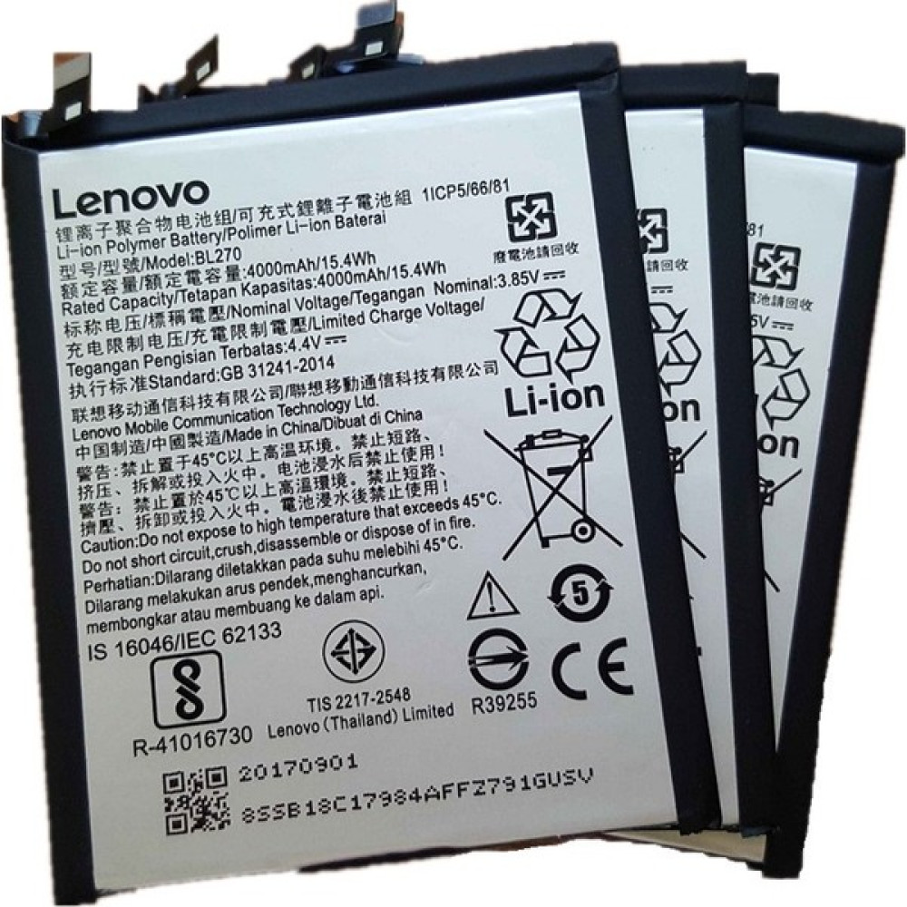 AXYA Lenovo K6 Note Pil Batarya K53A48 BL270 Cep Telefonu Bataryası Fiyatı