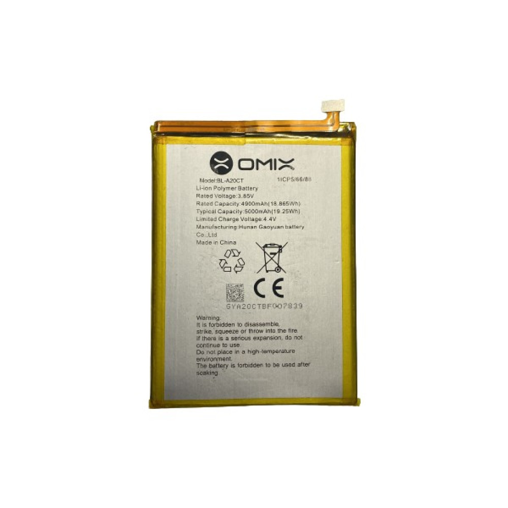 AXYA Omix X300 Pil Batarya 5000 Mah Cep Telefonu Bataryası Fiyatı