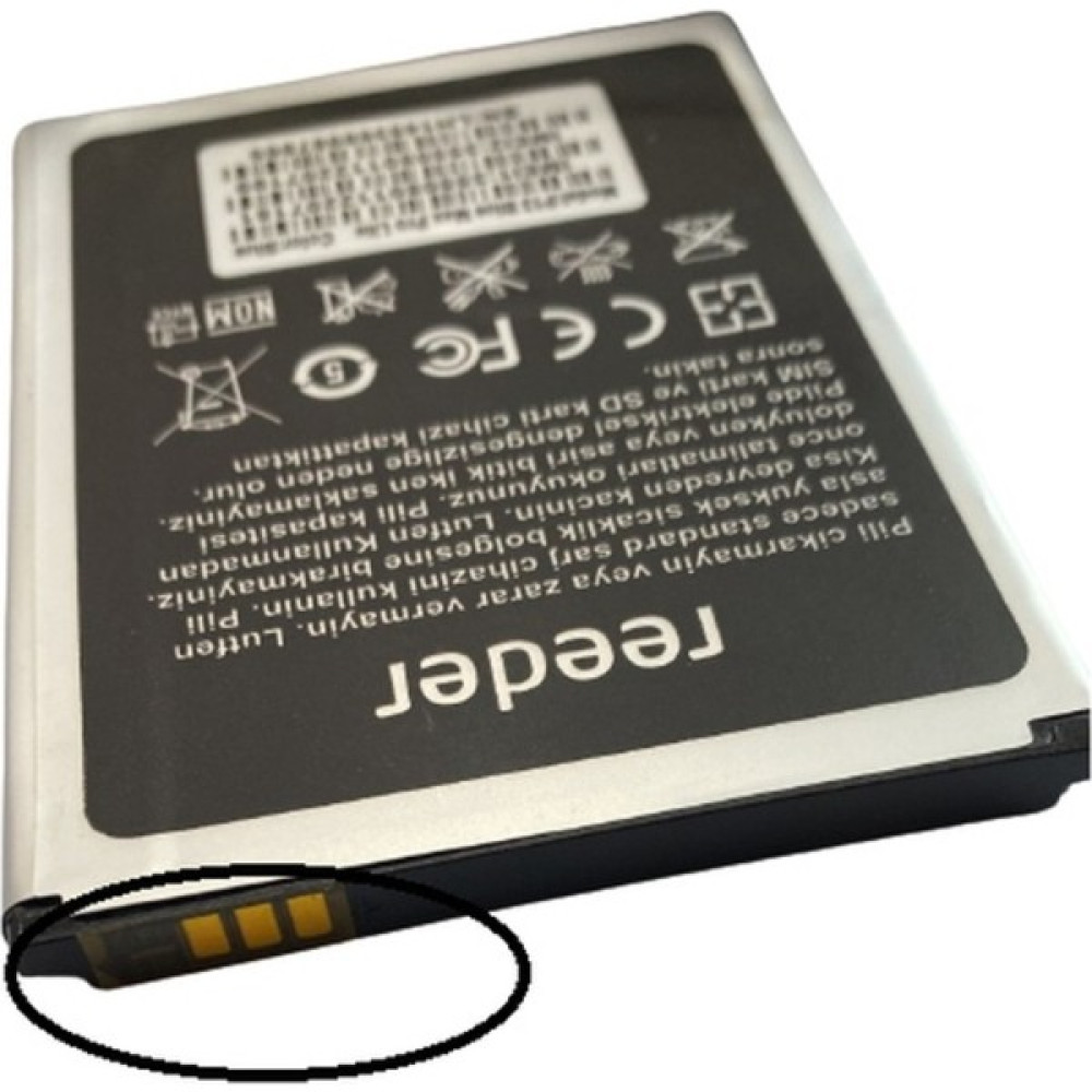 Axya Reeder P13 Blue Max Pro Lite 2022 Pil Batarya 5000 Mah Cep Telefonu Bataryası Fiyatı
