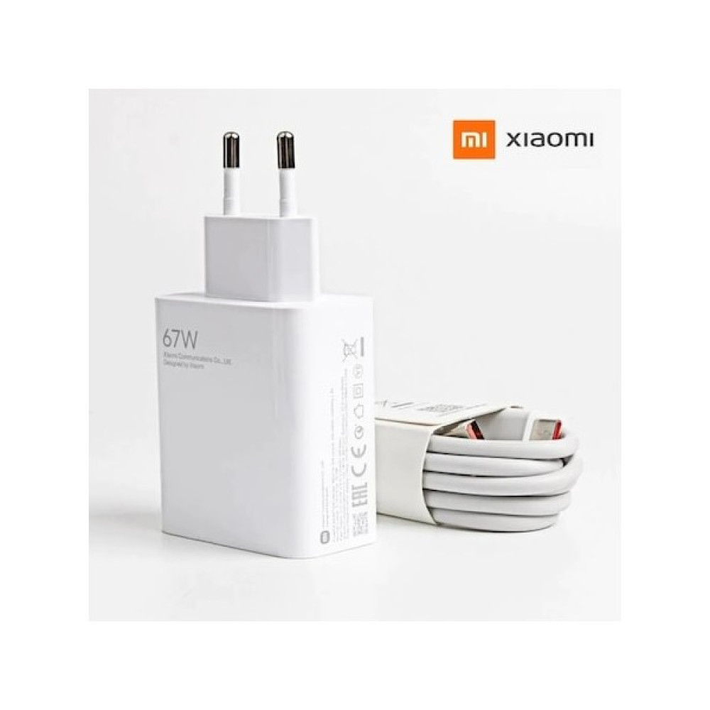 AXYA Xiaomi 67 Watt Turbo Şarj Aleti Cihazı - Beyaz Cep Telefonu Şarj Cihazı Fiyatı