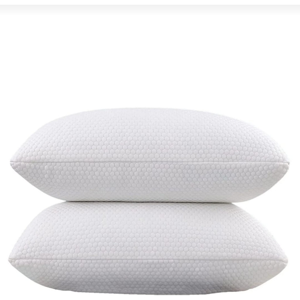 AY Home Boyun Ağrısı Yastığı Boyun Fıttığı Yastığı Vısco Yastık Bambu Yastık - 50 x 70 cm - Krem Rengi Yastık Fiyatı