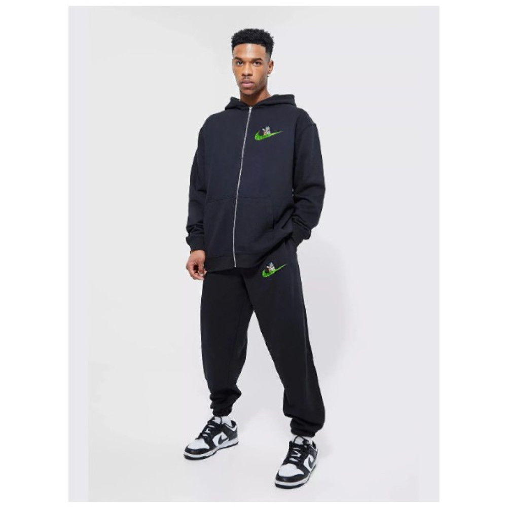 Ay New Moda Erkek Eşofman Fermuarlı Kapüşonlu Sweatshirt Alt-Üst Takım Erkek Eşofman Fiyatı