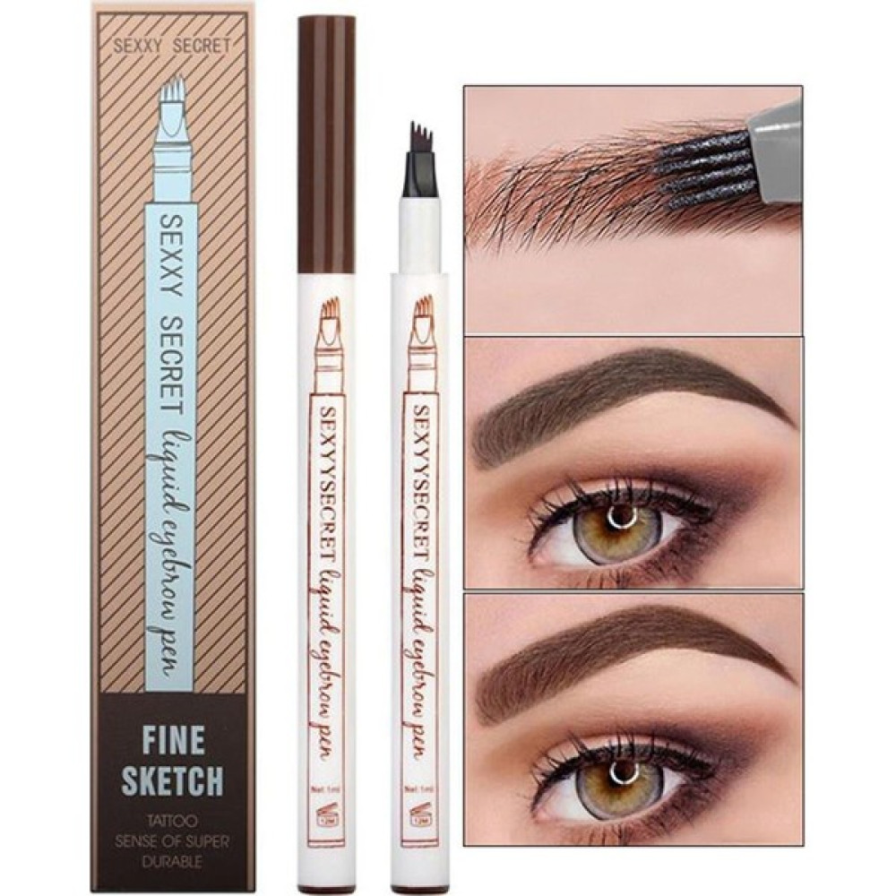 Ayaco Kestane Fine Sketch Kaş Kalemi Şekillendirme Boyama Kaş Rimeli Kalıcı Microblading Makyaj Ürünleri Fiyatı