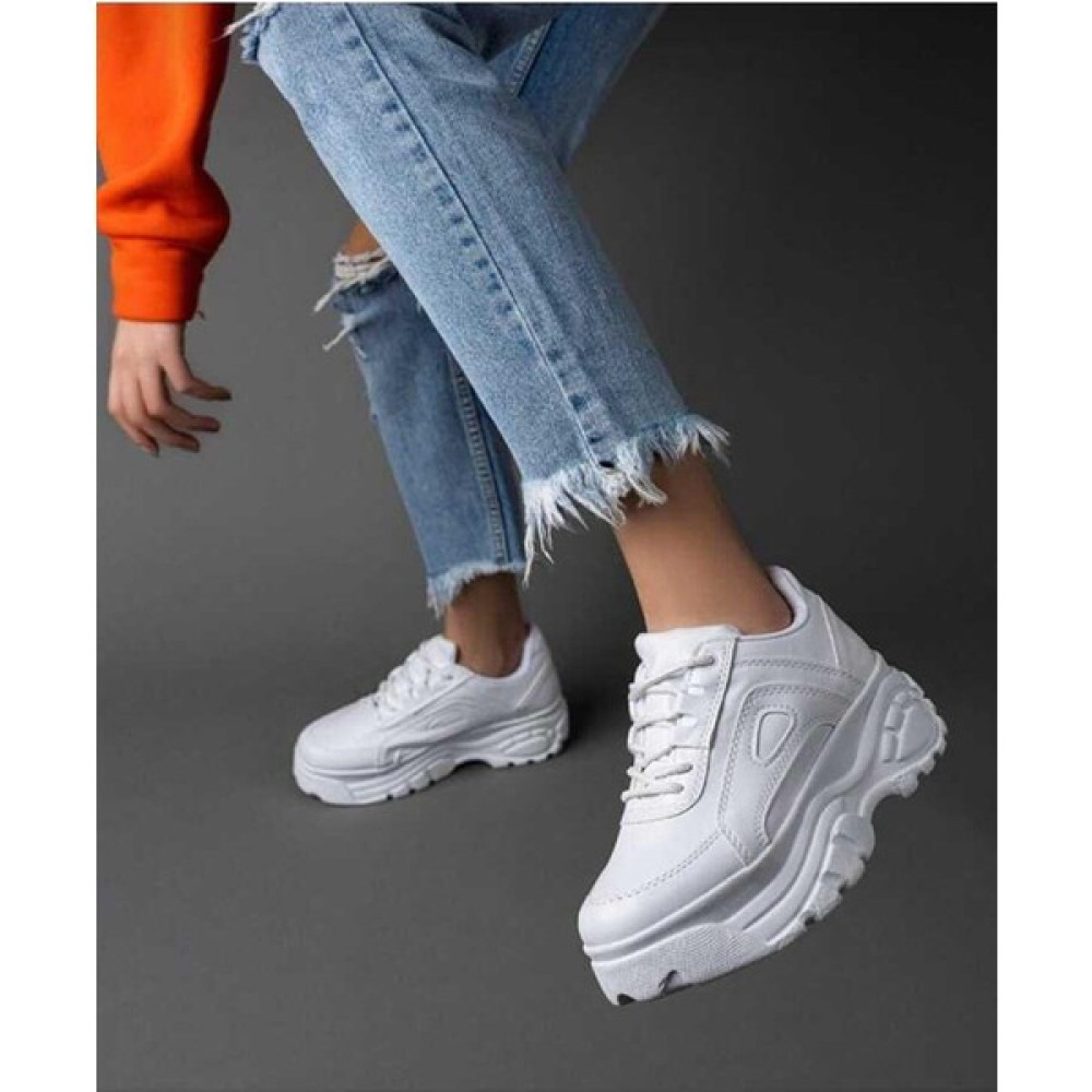 Ayakcenter Pilla Yüksek Taban Kadın Sneaker Spor Ayakkabı Spor Ayakkabı Fiyatı