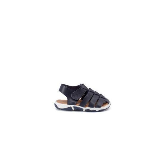 Ayakkabı Fuarı 501 T7401 E Bebe Lacivert Sandalet