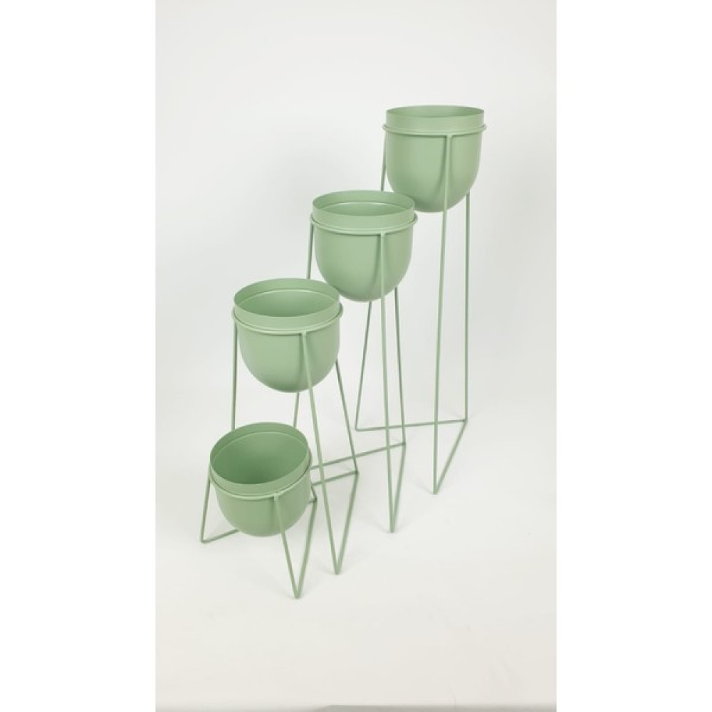 Ayaklı Metal Orkide Çiçek Saksılığı Mint Yeşili - 60 Oto Boyaları Fiyatı
