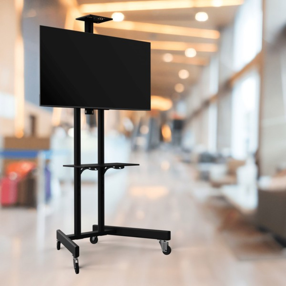 Ayaklı TV ve Fuar Standı Video Kamera Askı Aparatlı Metal Ayaklı Tv Sehpası(ALPİN) TV Aksesuarları Fiyatı