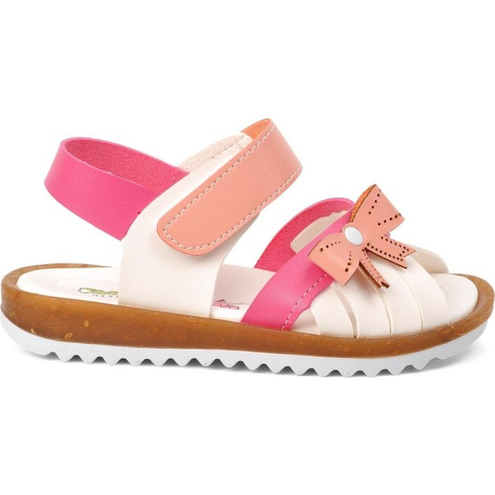 Ayakmod 22Y01 Beyaz-Pembe Kız Bebek Comfort Sandalet Kız Çocuk Terlik & Sandaleti Fiyatı