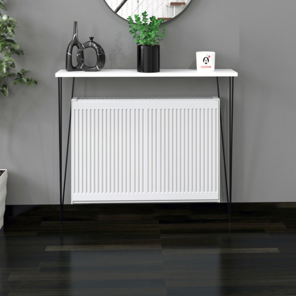 Ayalina Dresuar Kalorifer ve Petek Üstü Duvar Rafı Beyaz Renk 120 cm (100&110 cm Petek Ölçüsü Için ) Dresuar / Makyaj Masası Fiyatı