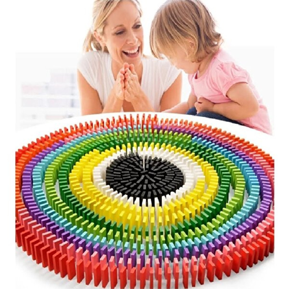 Ayas Eğitici Oyuncak Ahşap Domino Taşları 100 Parça Renkli Eğitici Domino Bebek Oyuncakları Fiyatı