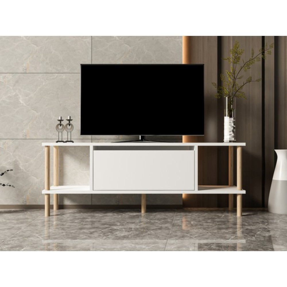 Ayaz Home Ideal Tv Ünitesibeyaz - Beyaz Tv Ünitesi / Sehpası Fiyatı
