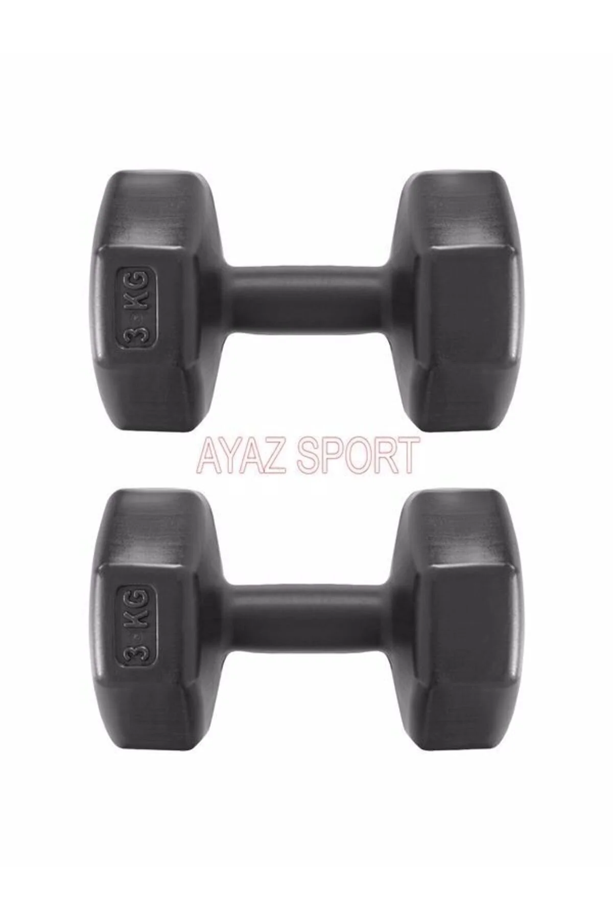 AYAZ SPORT 3x2 Dambıl Siyah Set Dumbell Toplam 6 Kg" Dambıllar & El / Ayak Ağırlıkları Fiyatı