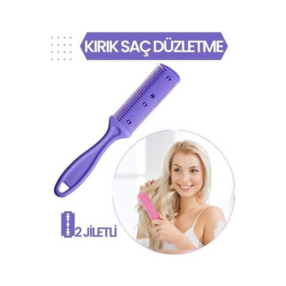 Aybastılı Transformacion 2 Jiletli Kırık Saç Düzeltme Inceltme Tarağı 716867 Saç Fırçası ve Tarağı Fiyatı