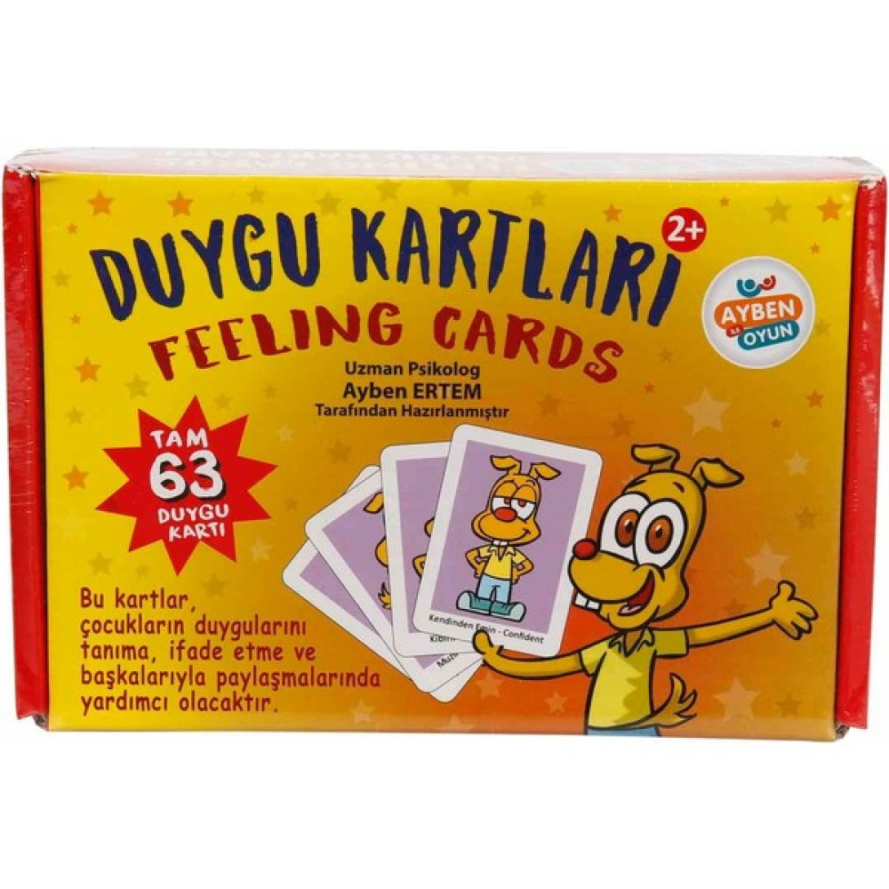 Ayben İle Terapötik Etkinlikler Duygu Kartları Çocuk Oyuncağı Fiyatı