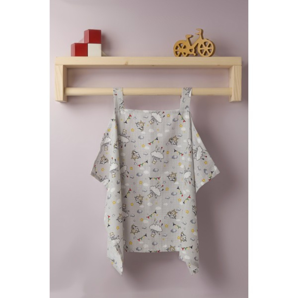 Ayd Home % 100 Pamuk Müslin Emzirme Önlüğü - Standart - Renkli Hamilelik ve Emzirme Fiyatı