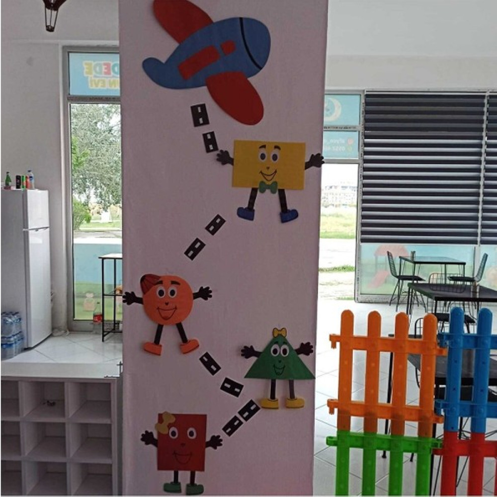 Aydede Oyunevi Okul Öncesi Şekiller Panosu Hazır Anasınıfı Geometrik Şekiller Panosu Eğitici Oyuncak Fiyatı